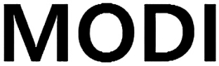 MODI trademark artwork