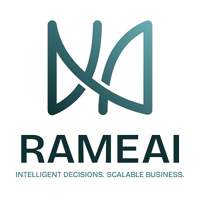 RAMEAI : INTELLIGENT DECISIONS. SCALABLE BUSINESS. [with the device] trademark artwork