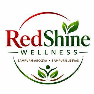 RedShine WELLNESS "SAMPURN AROGYA . SAMPURN JEEVAN" trademark artwork