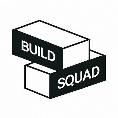 BUILD SQUAD trademark artwork