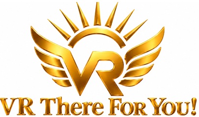 Device of VR trademark artwork
