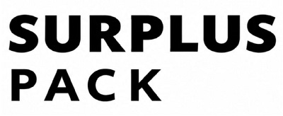 SURPLUS PACK trademark artwork