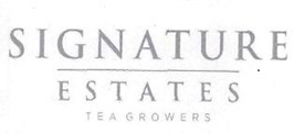 SIGNATURE ESTATES TEA GROWERS trademark artwork
