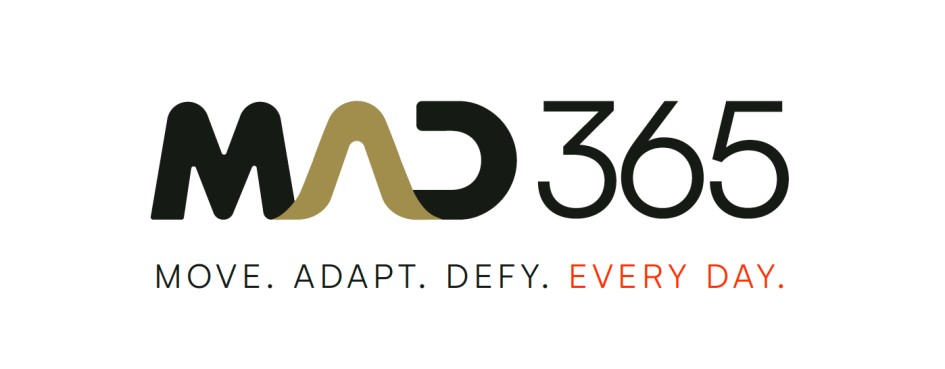 MAD365 - MOVE.ADAPT.DEFY.EVERY DAY. trademark artwork