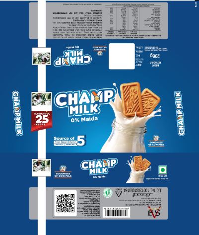 Champ Milk trademark artwork