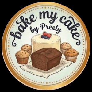Bake my cake by preety trademark artwork