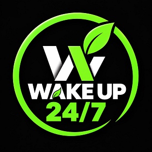 WAKE UP 24/7 WITH DEVICE OF W trademark artwork