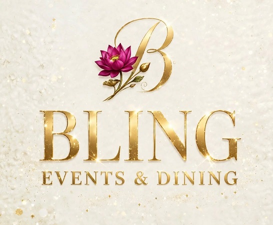 DEVICE OF B BLING EVENTS & DINING trademark artwork