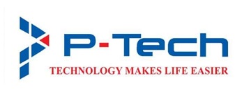 P-Tech TECHNOLOGY MAKES LIFE EASIER trademark artwork