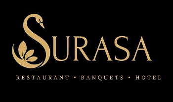 SURASA RESTAURANT . BANQUETS . HOTEL trademark artwork