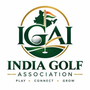 INDIA GOLF ASSOCIATION "PLAY . CONNECT . GROW" trademark artwork