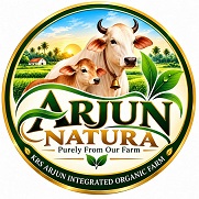 Device with the word ARJUN NATURA trademark artwork