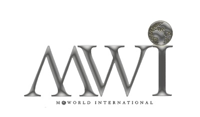 M WORLD INTERNATIONAL trademark artwork