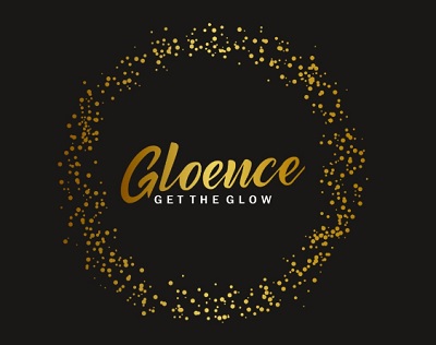 Gloence GET THE GLOW trademark artwork