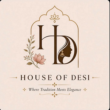 HOUSE OF DESI WITH DEVICE OF HD trademark artwork