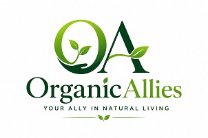 ORGANICALLIES - YOUR ALLY IN NATURAL LIVING trademark artwork