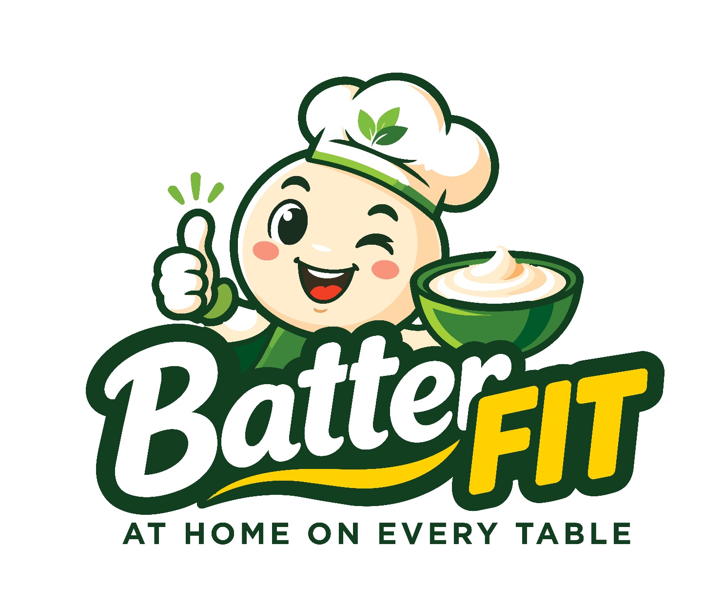 Batter FIT AT HOME ON EVERY TABLE trademark artwork