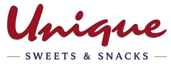 Unique Sweets & Snacks logo trademark artwork