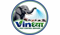 Vindhya Pest Control Services with device of elephant trademark artwork
