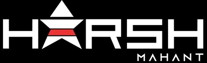 HARSH MAHANT with device of star trademark artwork