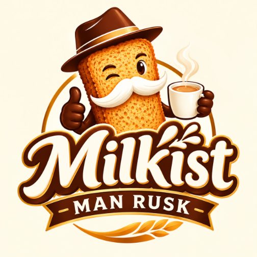 Milkistman Rusk trademark artwork