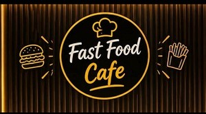 Fast Food Cafe trademark artwork