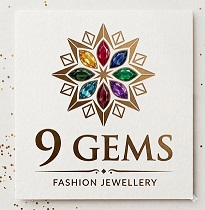 9 GEMS Fashion Jewellery trademark artwork