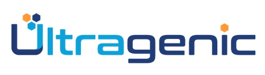 Ultragenic along with the decorative design trademark artwork