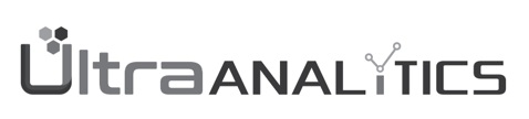 UltraANALYTICS along with the decorative design trademark artwork