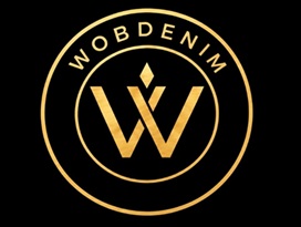 WOBDENIM WITH W LOGO trademark artwork