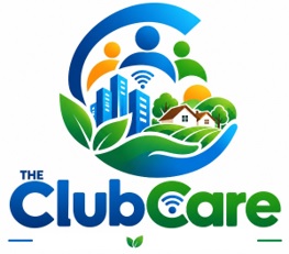 THE CLUBCARE with logo trademark artwork