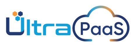 UltraPaaS along with the decorative design trademark artwork