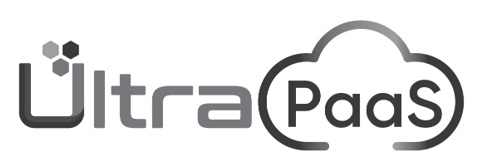 UltraPaaS along with the decorative design trademark artwork