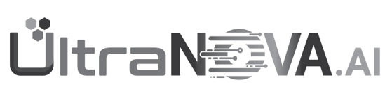 UltraNOVA.AI along with the decorative design trademark artwork