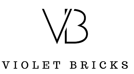VB VIOLET BRICKS trademark artwork