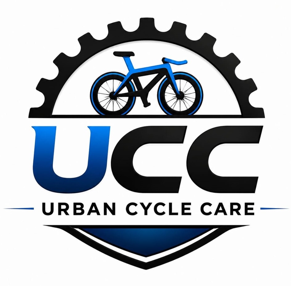 URBAN CYCLE CARE with device of UCC trademark artwork