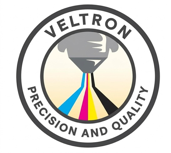 VELTRON PRECISION AND QUALITY trademark artwork