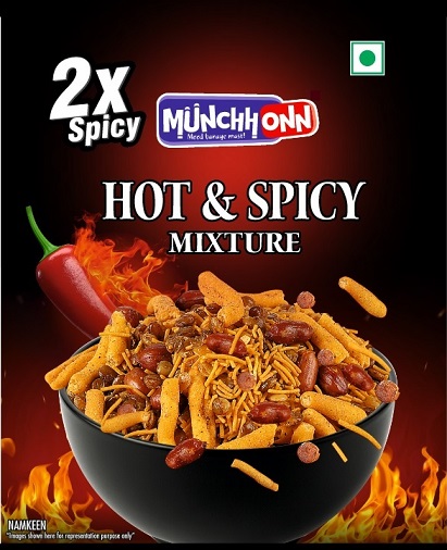 MUNCHHONN HOT AND SPICY MIXTURE trademark artwork