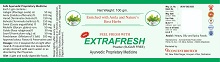 EXTRAFRESH (LABEL) trademark artwork