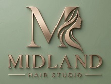MIDLAND HAIR STUDIO trademark artwork