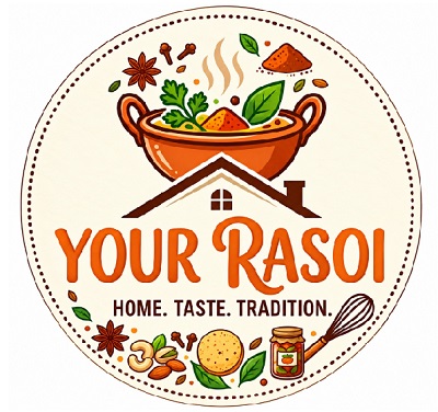 YOUR RASOI HOME. TASTE. TRADITION. trademark artwork