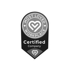 MOST LOVED WORKPLACE CERTIFIED COMPANY 20** trademark artwork