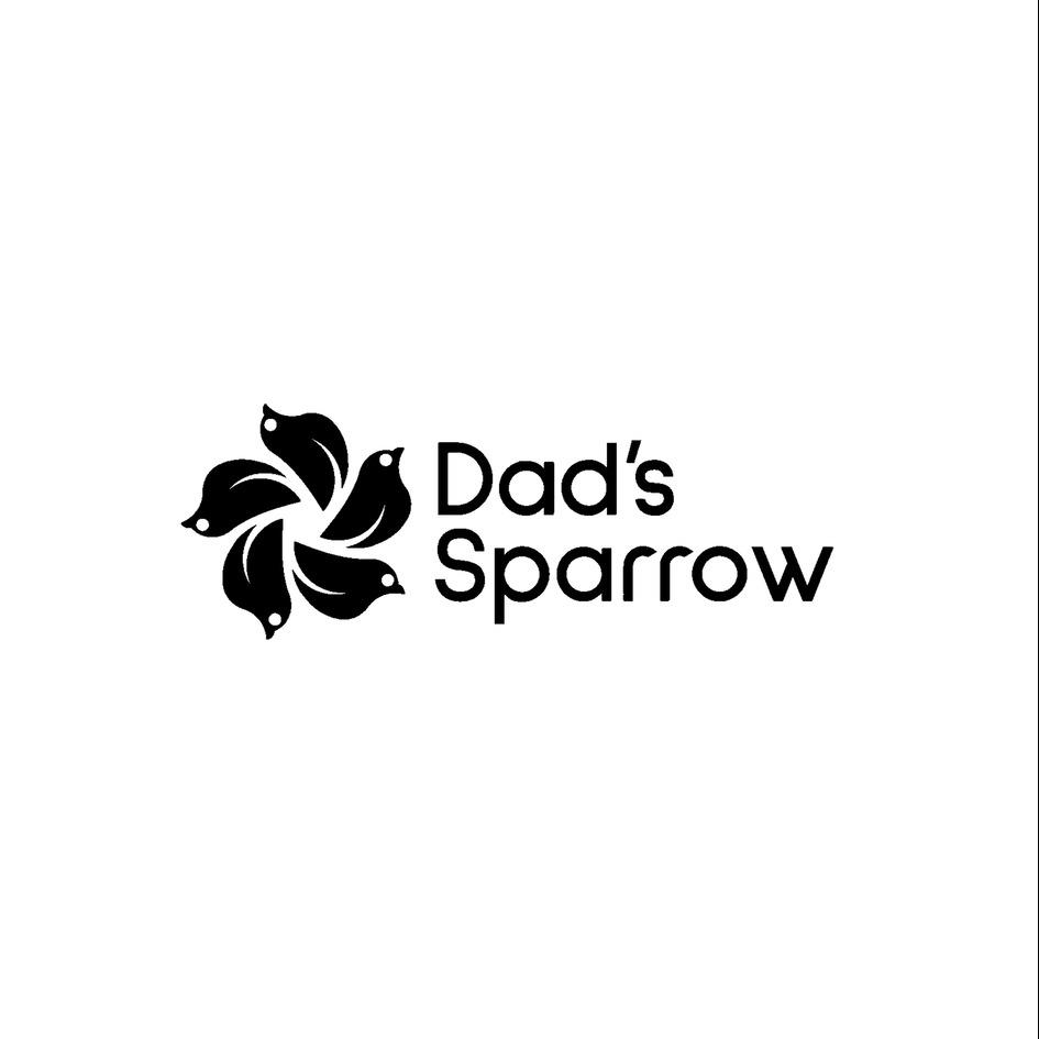DAD’S SPARROW (ALONG WITH DEVICE OF SPARROWS) trademark artwork