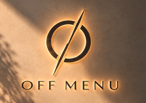 OFF MENU trademark artwork