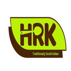 HRK with the tagline "Traditionally South Indian" trademark artwork