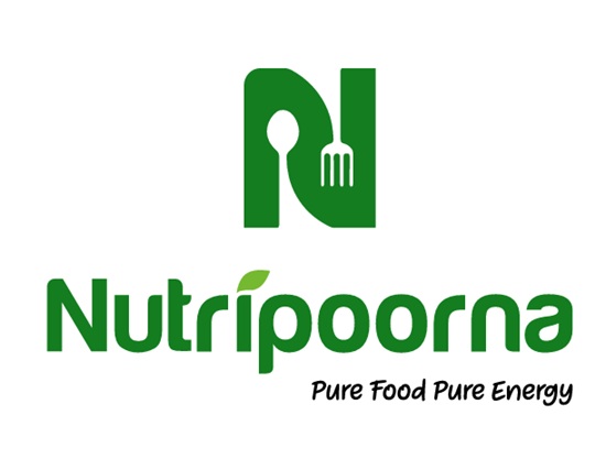 N Nutripoorna Pure Food Pure Energy trademark artwork