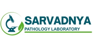 SARVADNYA PATHOLOGY LABORATORY with logo trademark artwork
