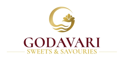 GODAVARI SWEETS & SAVOURIES Device with G trademark artwork