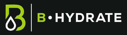 B-HYDRATE with B logo trademark artwork