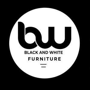 BLACK AND WHITE FURNITURE trademark artwork